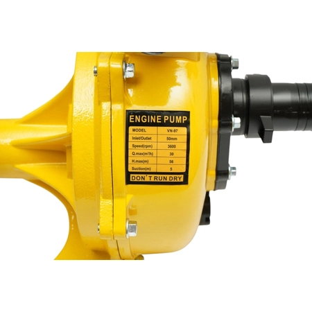 Pompa apa centrifuga autoamorsanta 4kW, 2 toli, debit 30m³/h, pentru irigatii (DISVN97) [7]