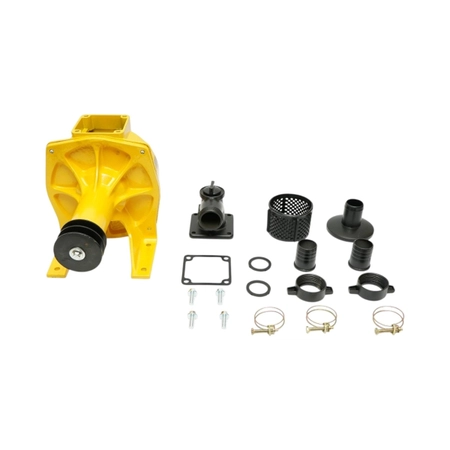 Pompa apa - Pompa apa centrifuga autoamorsanta cu fulie dubla 3kW, 1.5 toli, debit 20 m3/h, adancime aspiratie 7m, inaltime pompare 24m pentru irigatii (DISVN94)