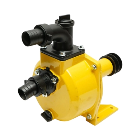 Pompa apa centrifuga autoamorsanta cu fulie dubla 3kW, 1.5 toli, debit 20 m3/h, adancime aspiratie 7m, inaltime pompare 24m pentru irigatii (DISVN94) [7]