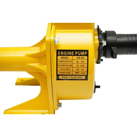 Pompa apa centrifuga autoamorsanta cu fulie dubla 3kW, 2 toli, debit 33 m3/h, adancime aspiratie 7m, inaltime pompare 33m pentru irigatii (DISVN95) [6]
