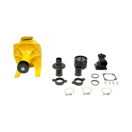 Pompa apa - Pompa apa centrifuga autoamorsanta cu fulie dubla 3kW, 2 toli, debit 33 m3/h, adancime aspiratie 7m, inaltime pompare 33m pentru irigatii (DISVN95)