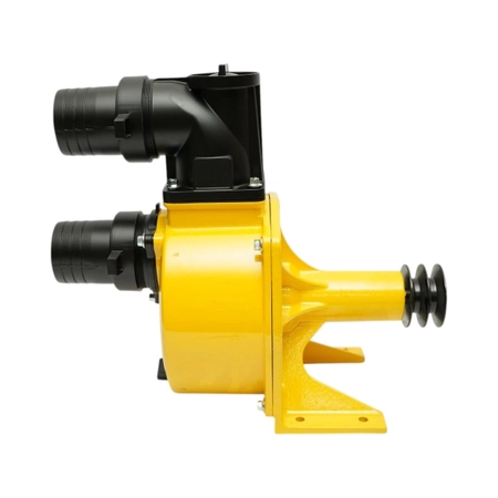 Pompa apa centrifuga autoamorsanta cu fulie dubla 4kW, 3 toli, debit 40 m3/h, adancime aspiratie 7m, inaltime pompare 36m pentru irigatii (DISVN96) [8]
