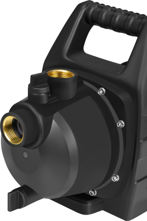 Pompa apa gradina 1500W debit 3700 l h inaltime refulare 50 m racord 1 inch (KD5274) [12]