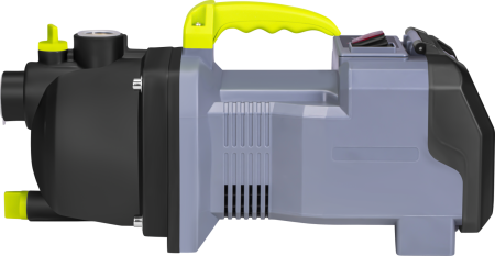 Pompa apa gradina cu acumulator 40V debit 3500 l h inaltime refulare 30 m cu 2 baterii 6Ah si incarcator (KD5270) [7]