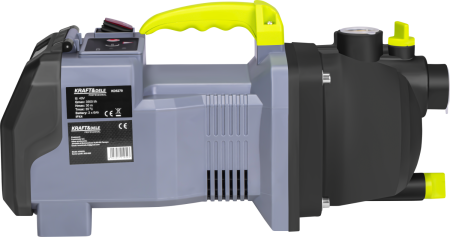 Pompa apa gradina cu acumulator 40V debit 3500 l h inaltime refulare 30 m cu 2 baterii 6Ah si incarcator (KD5270) [9]