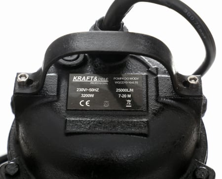Pompa apa murdara cu tocator 3200W (KD764) [5]