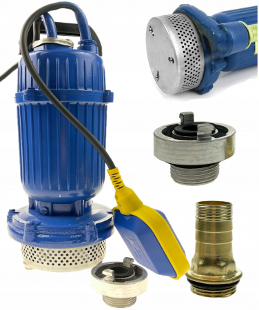 Pompa apa - Pompa apa murdara si curata submersibila cu sita si plutitor 2650W 12500 l h (BVPW260FS)