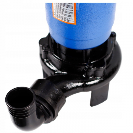 Pompa apa submersibila murdara cu tocator cutit exterior 3265W + furtun pompieri 20m (CP-5509+20MTOC.) [4]