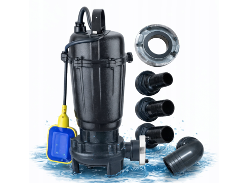 Pompa apa - Pompa apa submersibila murdara cu tocator si flotor plutitor (OX-7010)