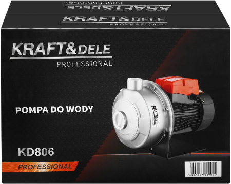 Pompa apa suprafata hidrofor 800W 80L/min 1.25 tol refulare 25 m aspiratie 6 m (KD806) [13]