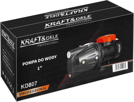 Pompa apa suprafata hidrofor 850W 65L/min 1 tol refulare 48 m aspiratie 6 m (KD807) [19]