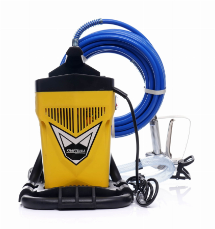 Aparate de vopsit - Pompa aparat zugravit vopsit airless electrica cu piston 1550W (KD1748)