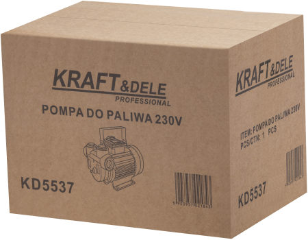 Pompa combustibil 230V 550W cu debit 60 l/min pentru motorina si kerosen (KD5537) [10]
