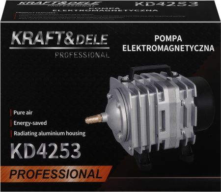 Pompa de aer electromagnetica 50W 3900 l/h pentru iaz si acvariu (KD4253) [14]