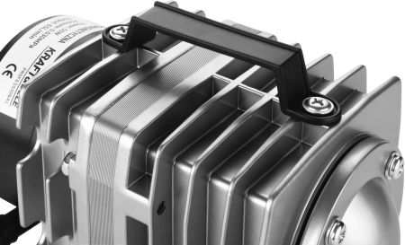 Pompa de aer electromagnetica 50W 3900 l/h pentru iaz si acvariu (KD4253) [7]