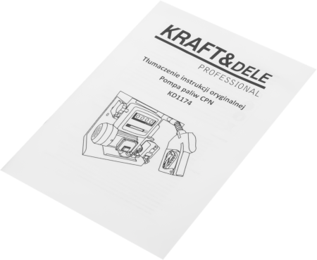 Pompa de combustibil automata distribuitorul de ulei 75L min + accesorii (KD1174) [7]