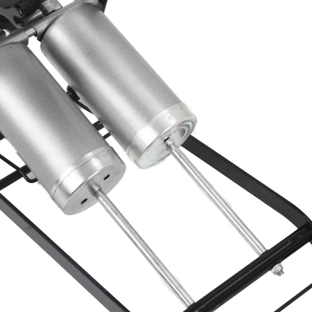 Pompa de picior cu doua pistoane Ripper, 7 bar, manometru si accesorii (M82009) [1]