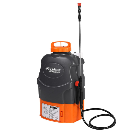 Pompa de stropit 16L 12V 8Ah cu acumulator pulverizator pe baterie + accesorii (KD2030) [9]