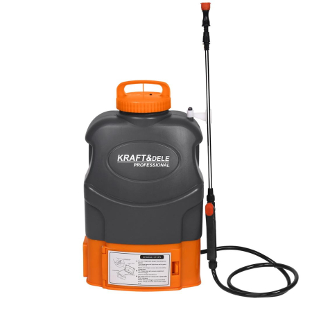 Pompa de stropit 16L 12V 8Ah cu acumulator pulverizator pe baterie + accesorii (KD2030) [2]