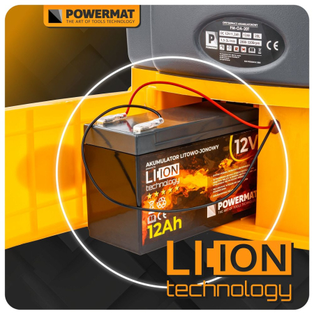 Pompa de stropit cu acumulator 20L 12V 12Ah Li-Ion PM0749 (PM-OA-20T) [9]