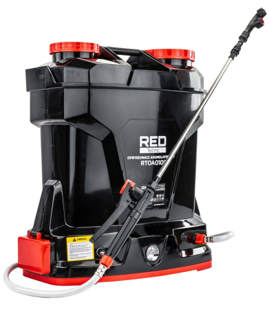 Pompa de stropit electrica 20 Litri, lance telescopica, set 4 duze si garnituri (RTOA0109) [7]