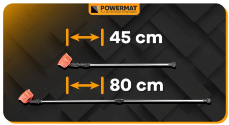 Pompa de stropit cu acumulator Li-Ion 16L 12V 8Ah PM1001 (PM-OA-16K) [10]