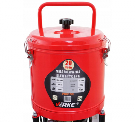Pompa electrica gresat 20L 1500W furtun 4m gresor (V86150) [8]