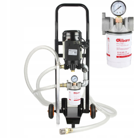 Altele - Pompa electrica pentru ulei si motorina 230V, 1100W, 50 l/min, cu furtun si pistol (M79928A)