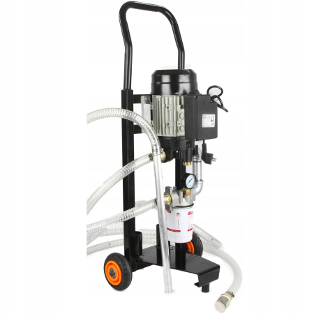 Pompa electrica pentru ulei si motorina 230V, 1100W, 50 l/min, cu furtun si pistol (M79928A) [1]