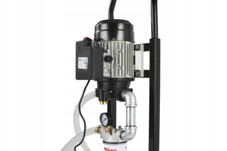Pompa electrica pentru ulei si motorina 230V, 1100W, 50 l/min, cu furtun si pistol (M79928A) [3]