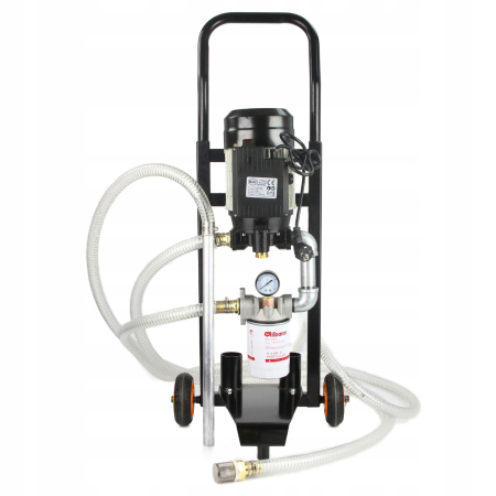 Pompa electrica pentru ulei si motorina 230V, 1100W, 50 l/min, cu furtun si pistol (M79928A) [5]