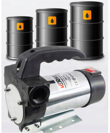 Pompa electrica transfer ulei combustibil lichid 220 230V 50Lmin (V80169) [4]