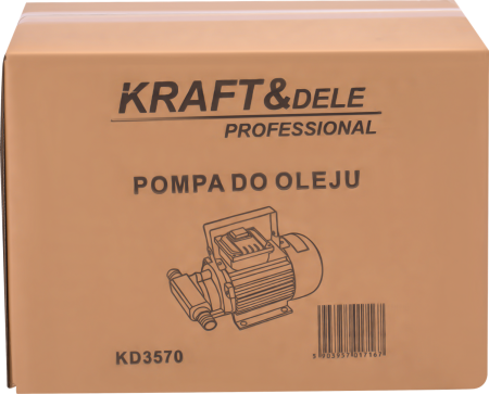 Pompa electrica transfer ulei combustibil lichid 220 230V 900W 45Lmin (KD3570) [11]