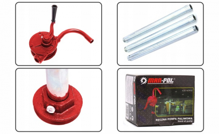 Pompa manuala rotativa de transfer ulei carburant motorina tip lung (M79930) [2]
