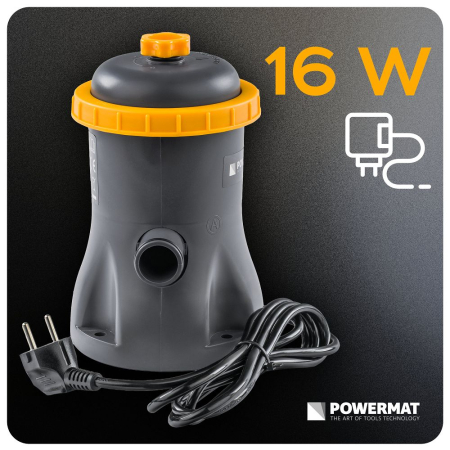 Pompa piscina cu filtru 1250 l h 16W conexiune 32 mm tip I PM1512 (PM-PFDB-16T) [21]