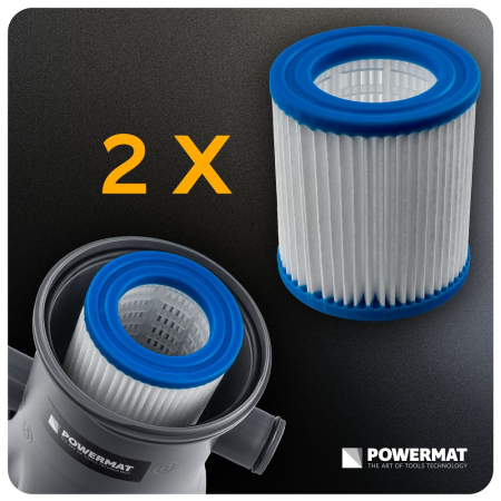 Pompa piscina cu filtru 1250 l h 16W conexiune 32 mm tip I PM1512 (PM-PFDB-16T) [24]