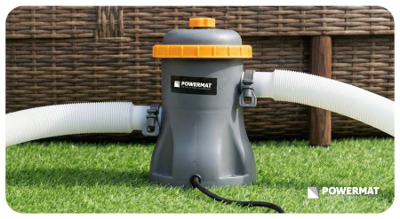 Pompa piscina cu filtru 1250 l h 16W conexiune 32 mm tip I PM1512 (PM-PFDB-16T) [29]