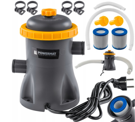 Pompe - Pompa piscina cu filtru 1250 l h 16W conexiune 32 mm tip I PM1512 (PM-PFDB-16T)