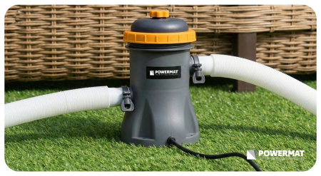 Pompa piscina cu filtru 1250 l h 16W conexiune 32 mm tip I PM1512 (PM-PFDB-16T) [28]