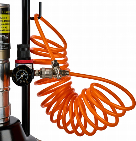 Pompa pistol gresare pneumatica 12L gresor furtun 4m (KD1443) [25]