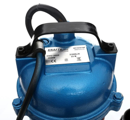 Pompa submersibila apa murdara cu tocator 2850W (KD755) [10]