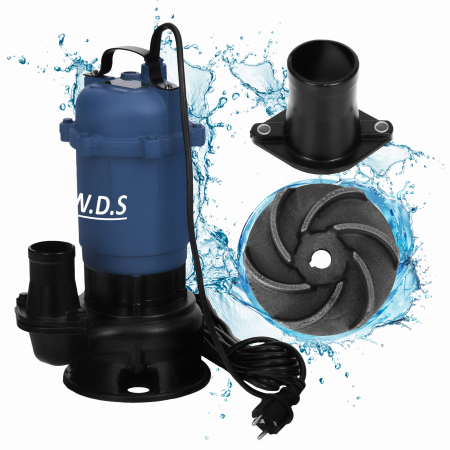 Pompa submersibila apa murdara cu tocator 2850W (WDS2423) [0]