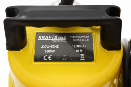 Pompa sumersibila pentru apa murdara 1600W 1'' (KD758) [2]