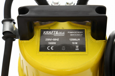 Pompa sumersibila pentru apa murdara cu flotor plutitor 1600W 1 (KD759) [2]