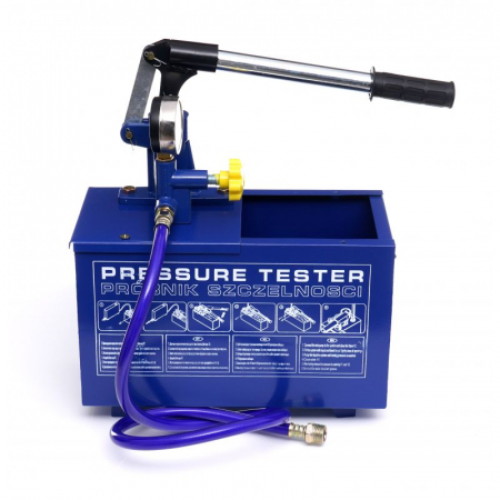 Pompa testare presiune in instalatii apa ulei 50bar 0-40kg 30ml 12L (KD10479) [5]
