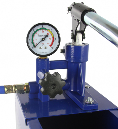 Pompa testare presiune in instalatii apa ulei 50bar 0-40kg 30ml 12L (M55257) [1]
