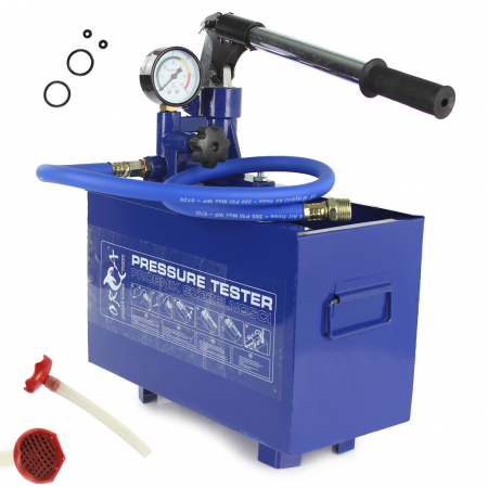 Scule Atelier Auto - Pompa testare presiune in instalatii apa ulei 50bar 0-40kg 30ml 12L (M55257)