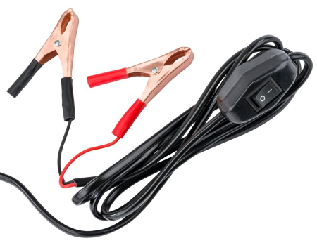 Pompa transfer motorina si ulei 70W debit 40L/min cu cleme crocodil (RTPDO0144) [5]