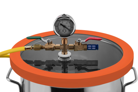 Pompa vacuum 200W cu camera vacuum, 1440 rpm, pentru rasini, AC, service (KD11785) [7]