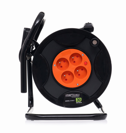 Prelungitor 30M pe rola cu tambur 3X2.5mm cu LED 20W (KD4037) [4]